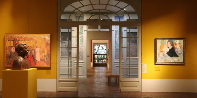 Musée Maurice Denis à Saint-Germain-en-Laye, salles intérieures
