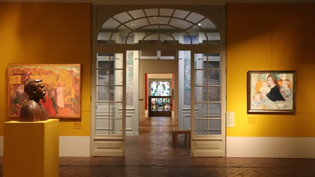 Musée Maurice Denis à Saint-Germain-en-Laye, salles intérieures