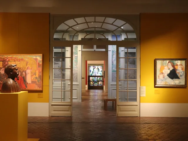 Musée Maurice Denis à Saint-Germain-en-Laye, salles intérieures