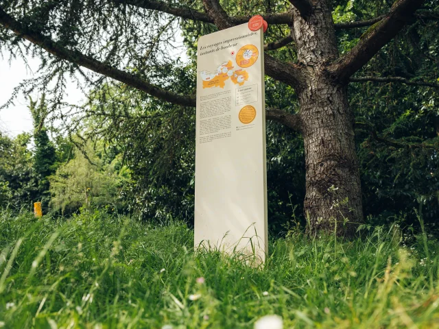 Panneau du chemin des impressionnistes à Louveciennes OTISGBS