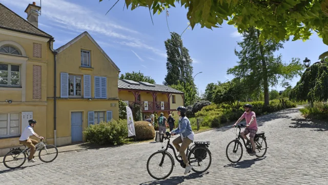 Balade à vélo Chatou sur l'ile des impressionnistes