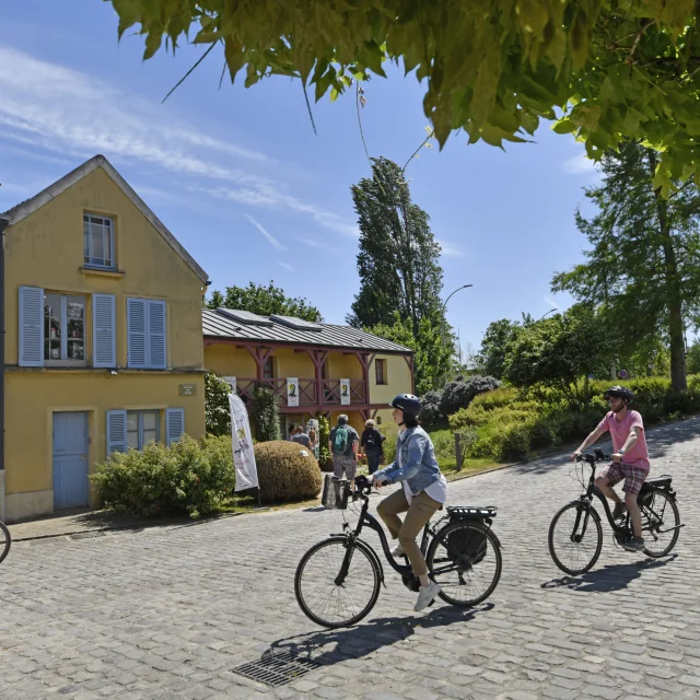 Balade à vélo Chatou sur l'ile des impressionnistes