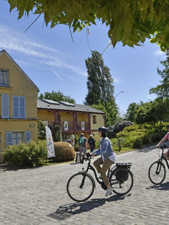 Balade à vélo Chatou sur l'ile des impressionnistes