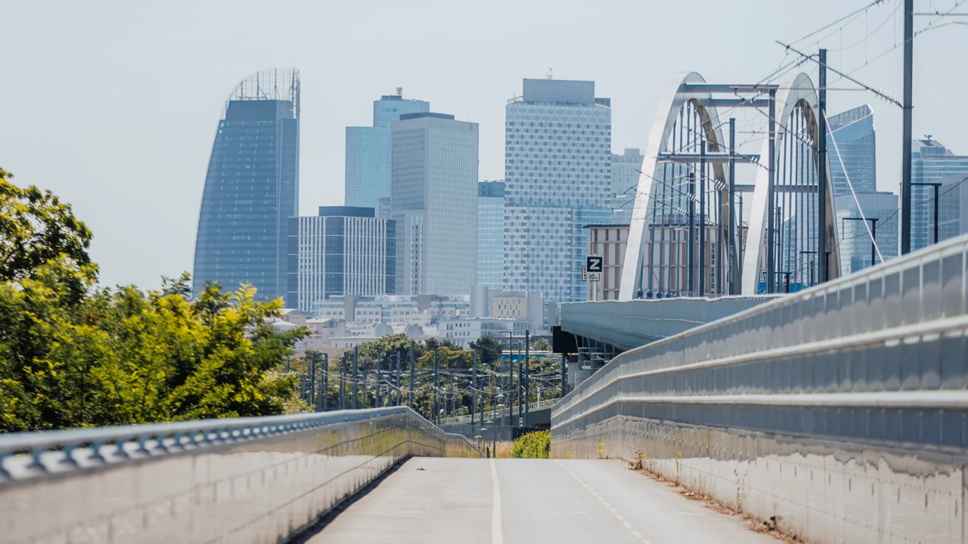 Passerelle à Bezons