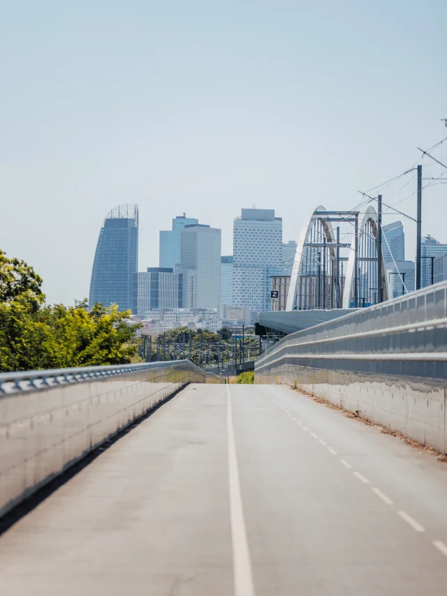 Passerelle à Bezons