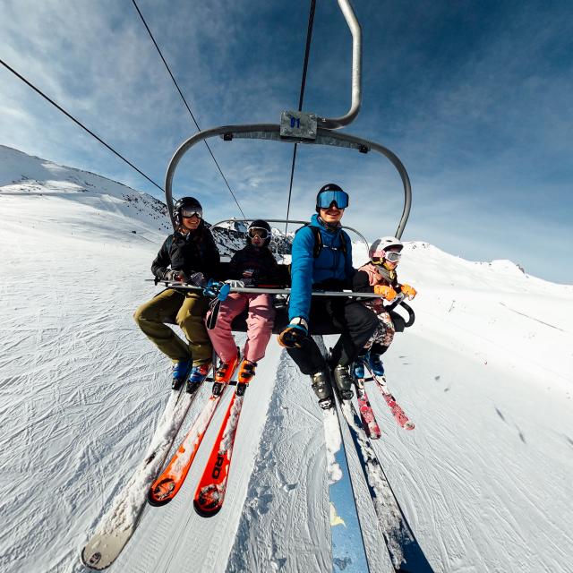 vincentfrasiak Familia Telesiege Perche Selfie