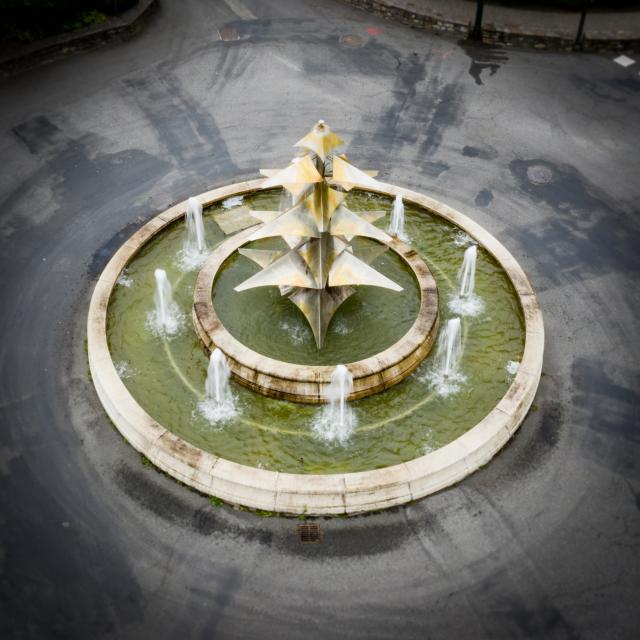 ©nbirrien Fountain Fir Tree Village Dji 0451