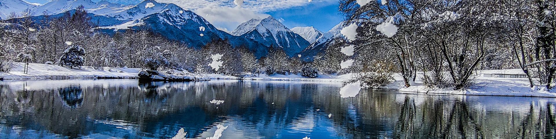 Centro de ocio en Agos en la nieve
