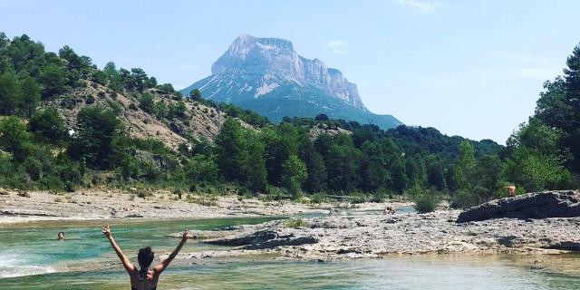 Anisclo Espagne Baignade Laetitia