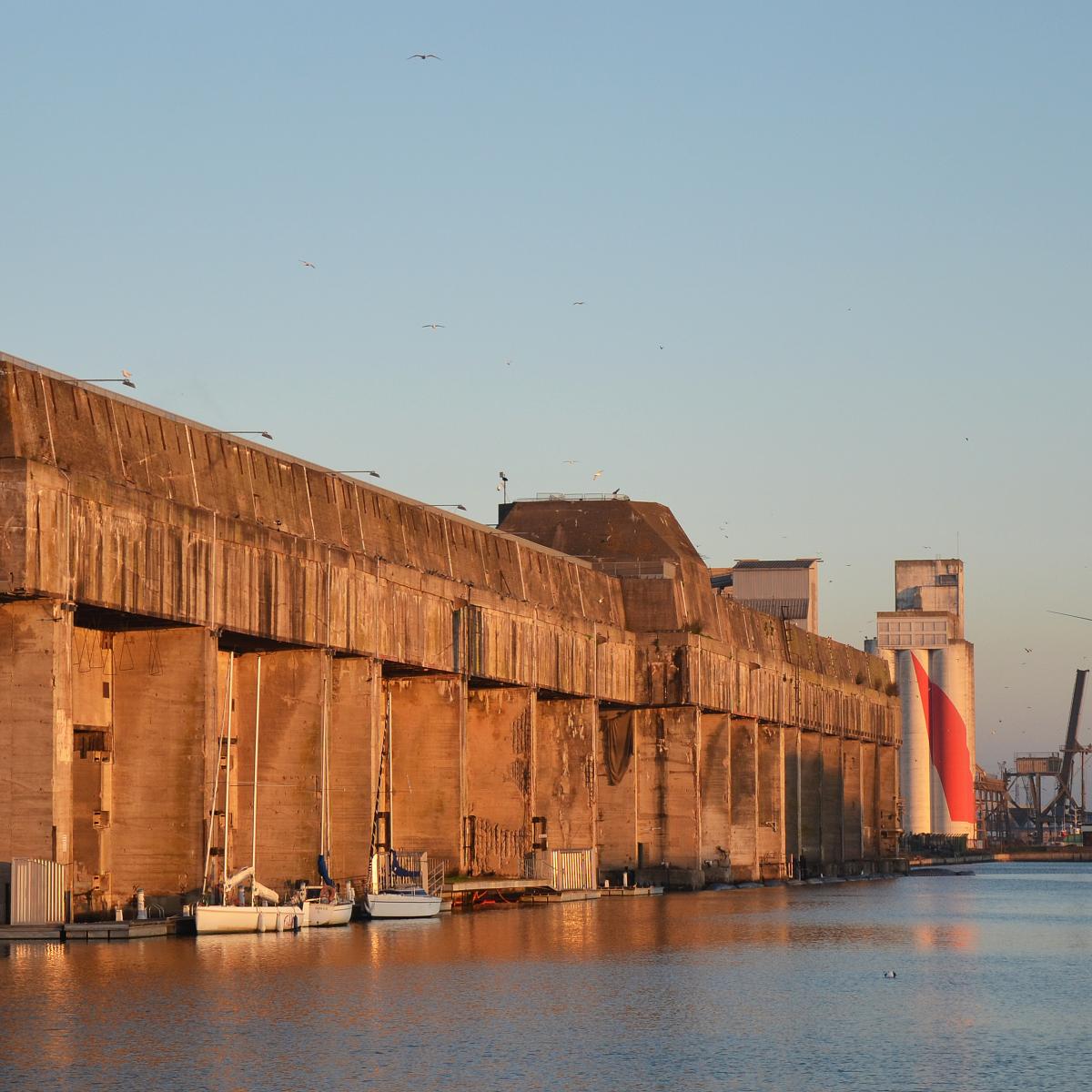 Der UBootbunker von SaintNazaire SaintNazaire, einfach