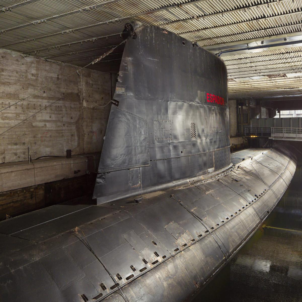 UBoot Espadon Das erste französische UBoot unter dem Packeis