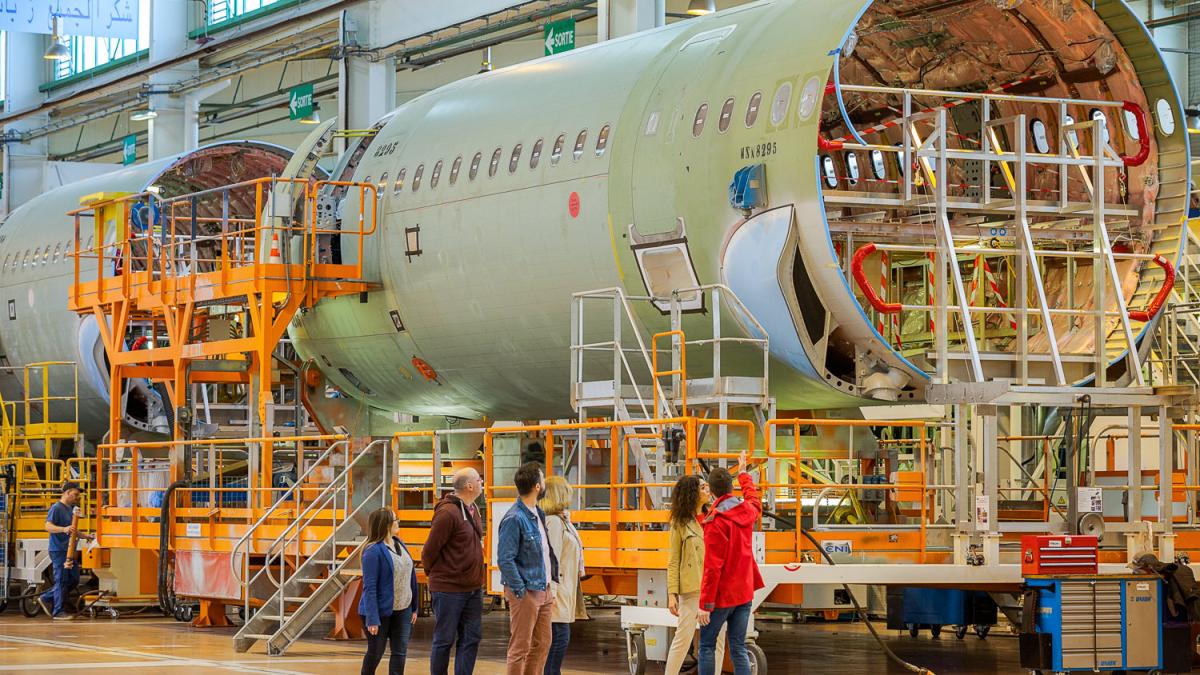 The SaintNazaire Airbus plant An unmissable tour!
