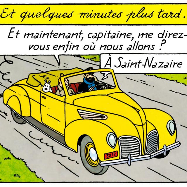 Tintin in Saint-Nazaire | Stunning Saint-Nazaire