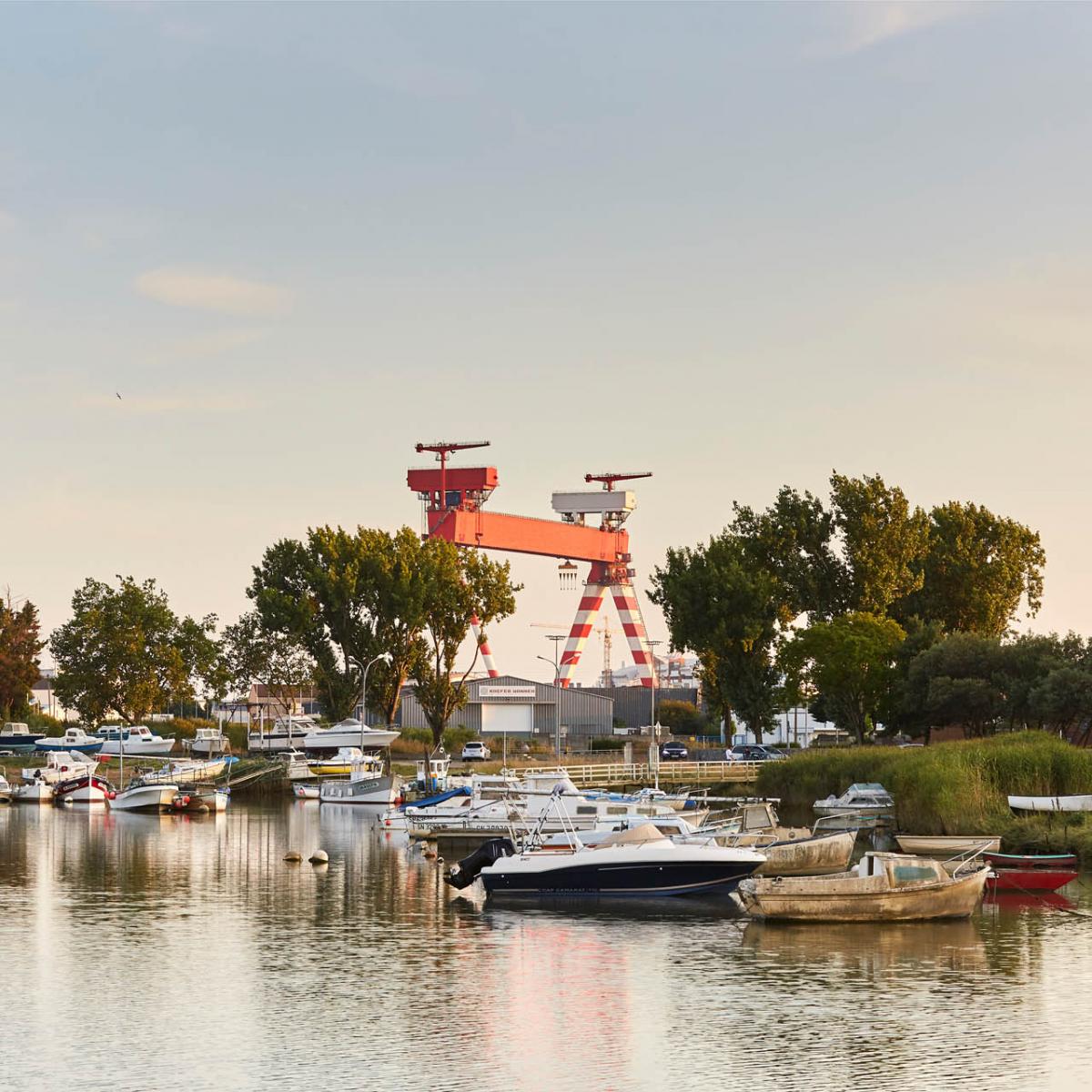 Die Stadtviertel erkunden SaintNazaire, einfach umwerfend!