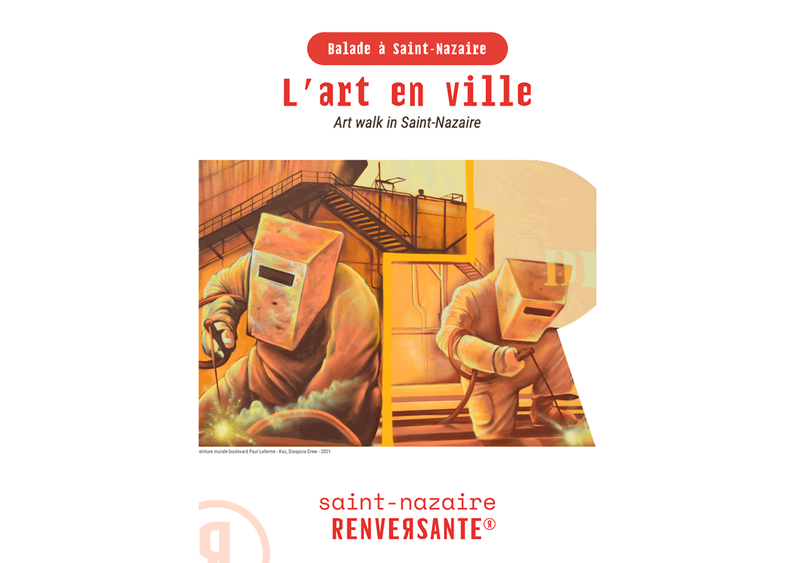 Couverture Plan L'art Dans La Ville Saint Nazaire
