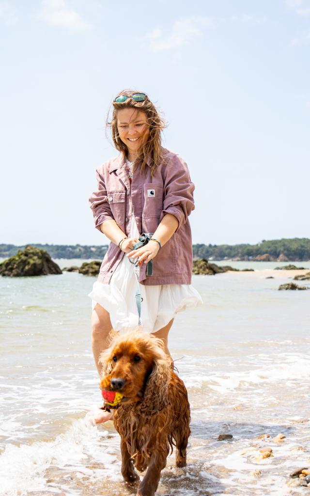 Plages non surveillées autorisées aux chiens à Saint-Nazaire