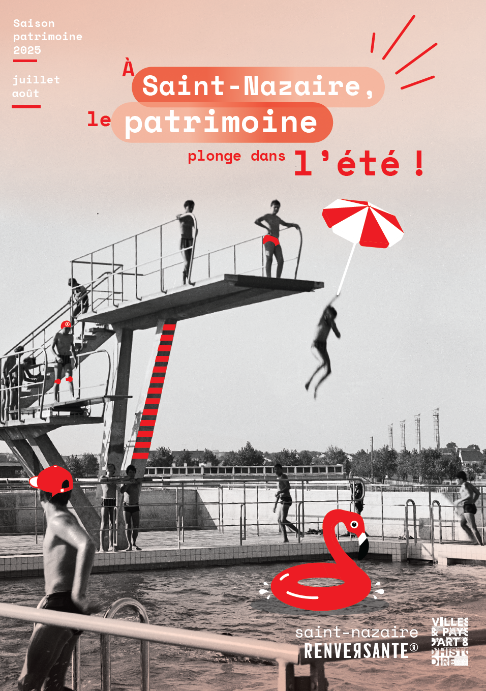 Programme Saison Patrimoine Saint-Nazaire Renversante été 2025