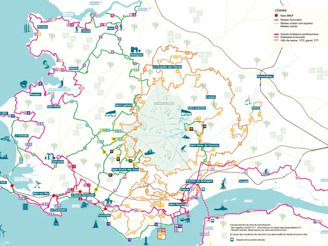 Cartographique Saint Nazaire Briere Ocean