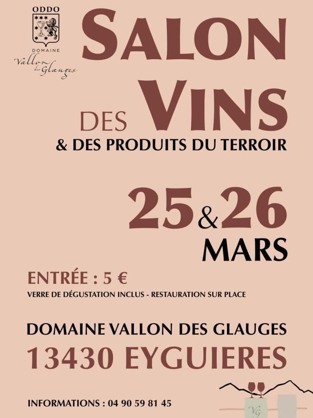 Salon Des Vins Affiche 2023