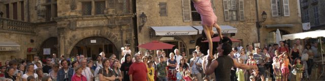 Spectacles de rue à Sarlat