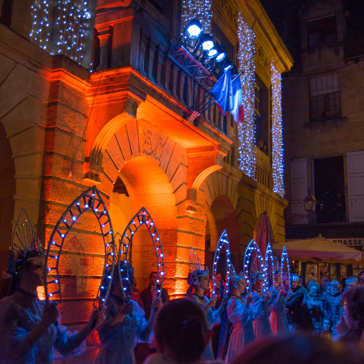 Mercadillo de Navidad en Sarlat nuestro