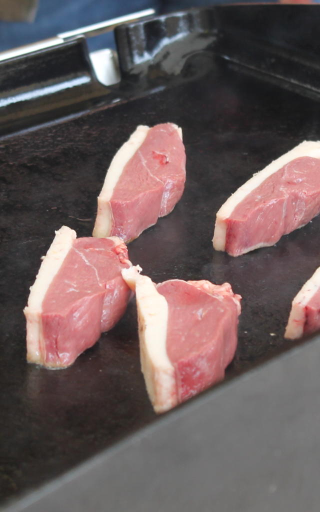 Magrets à la plancha