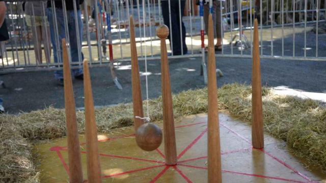 Le Rampeau : jeu traditionnel de La Ringueta à Sarlat