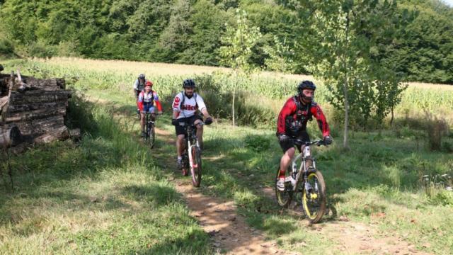VTT à Saint Léon Sur Vézère