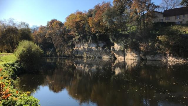 La Vézère à Saint Léon Sur Vézère
