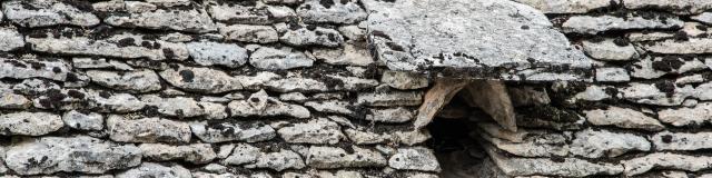 Toiture en lauze, caractéristique du Périgord Noir