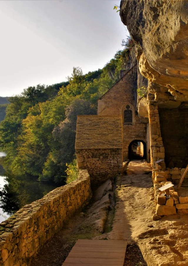 Village de la Madeleine sur la vallée de la Vézère