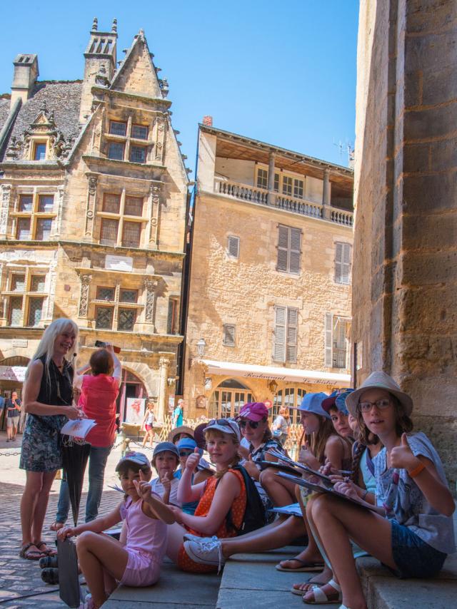 L'été des 8/11 ans à Sarlat : visite spéciale pour les enfants