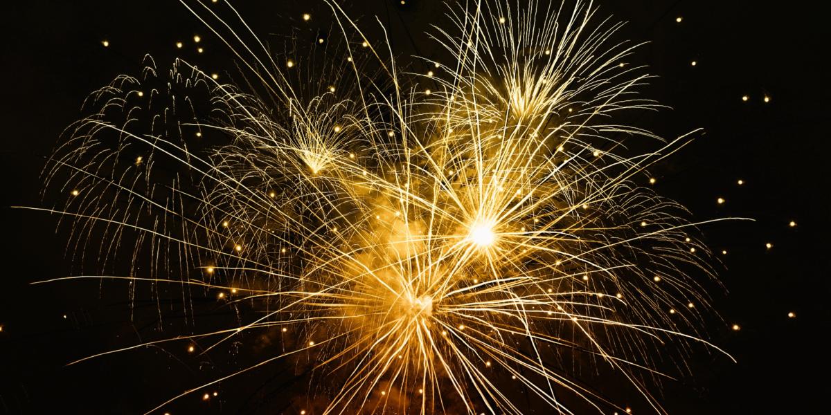 Les feux d’artifice le weekend du