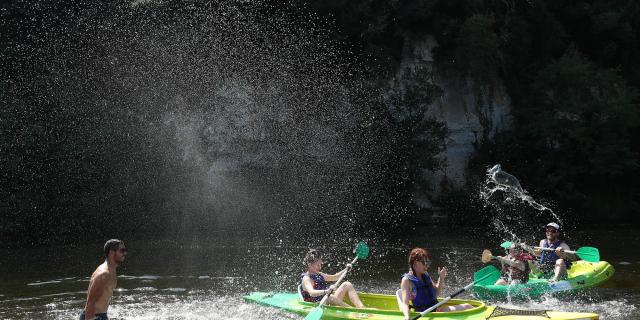 Randonnée en canoës