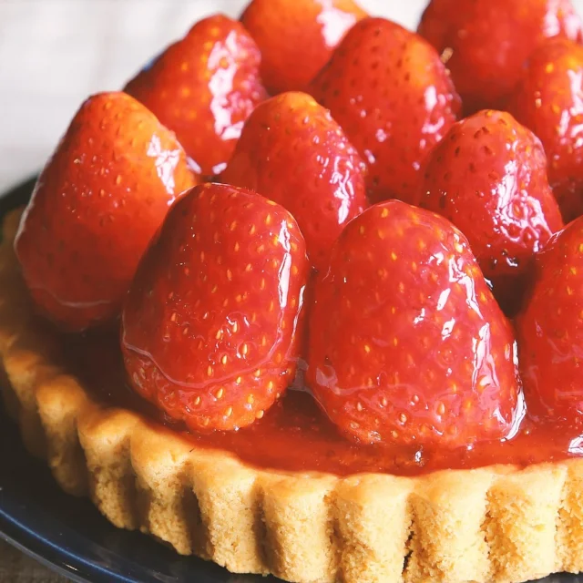 Tarte aux fraises du Périgord
