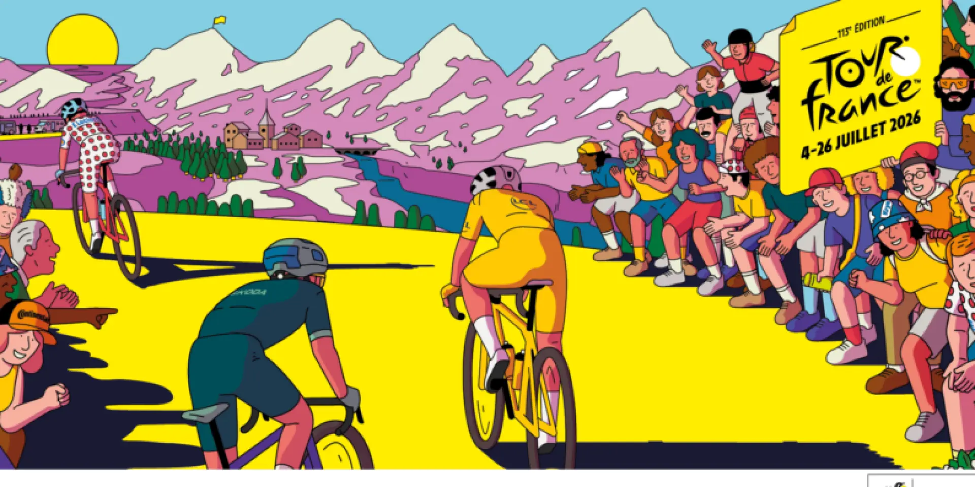 Tour de France 2026 à Sarlat-la-Canéda en Dordogne et Périgord Noir