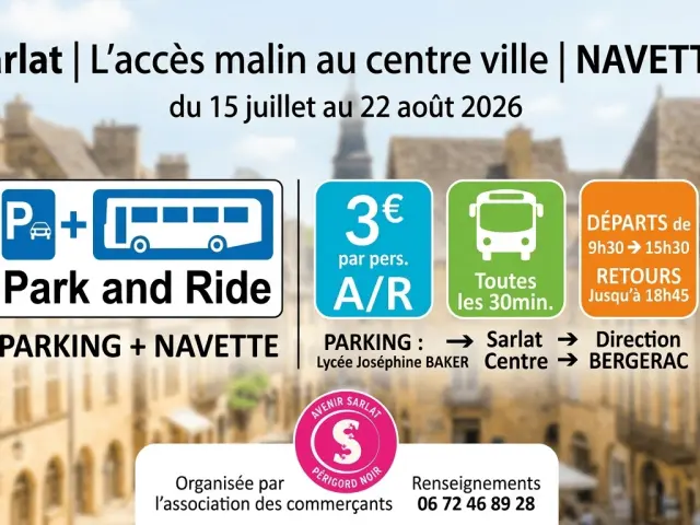Navette Sarlat 2026
