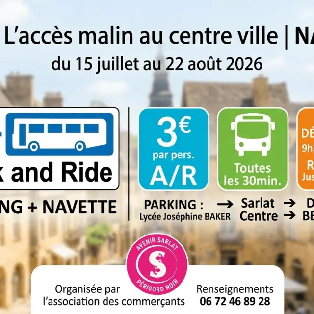 Navette Sarlat 2026
