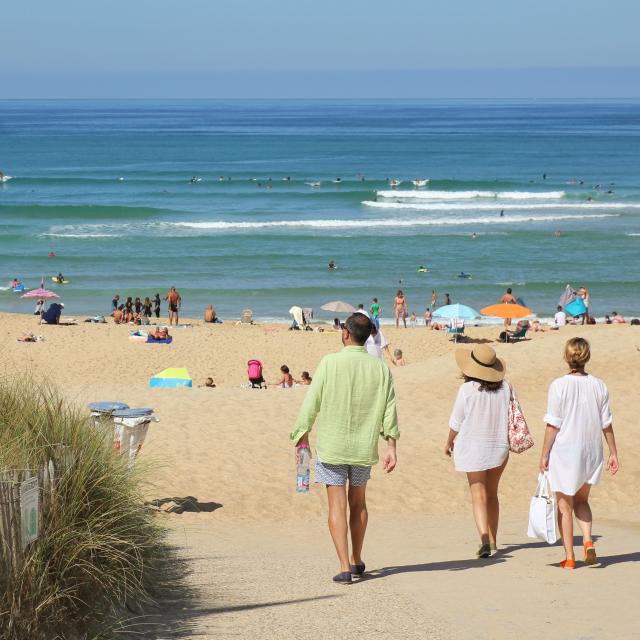 Plage des Estagnots à seignosse