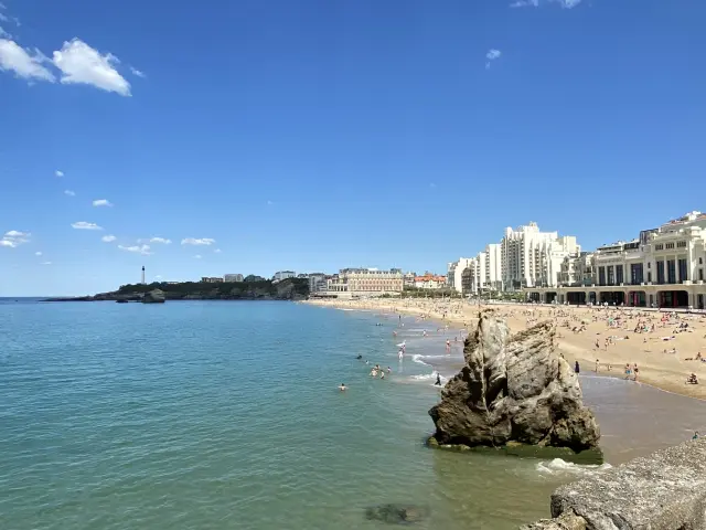 Biarritz, la plage