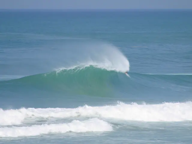Surfeur et vague