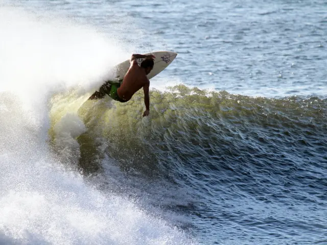 Surfeur à Seignosse