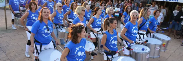 Batucada à Seignosse pendant l'été