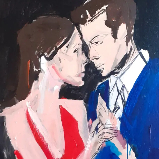 La Revelation Serge Labegorre 2023 81x60 Cm 25p Acrylic On Canvas