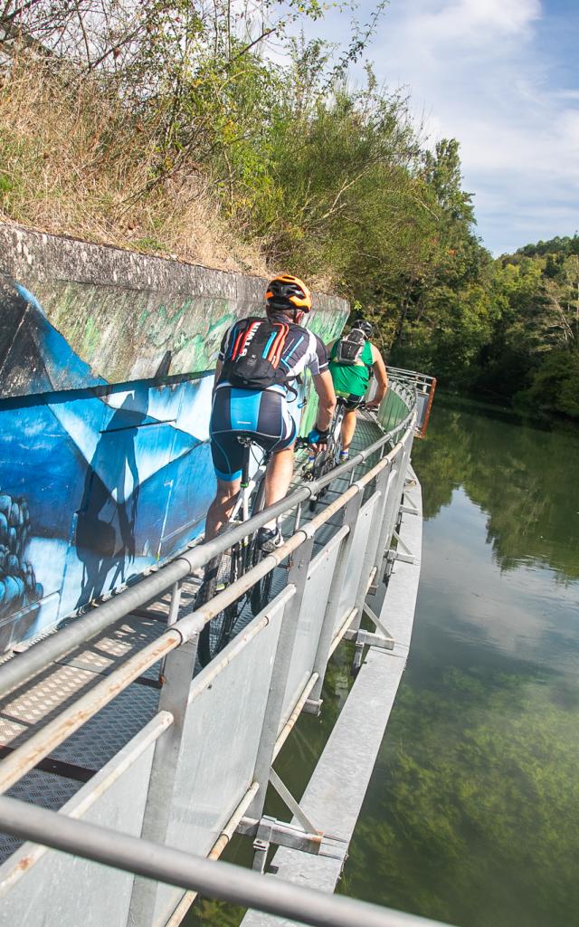 Vélo sur la voie verte