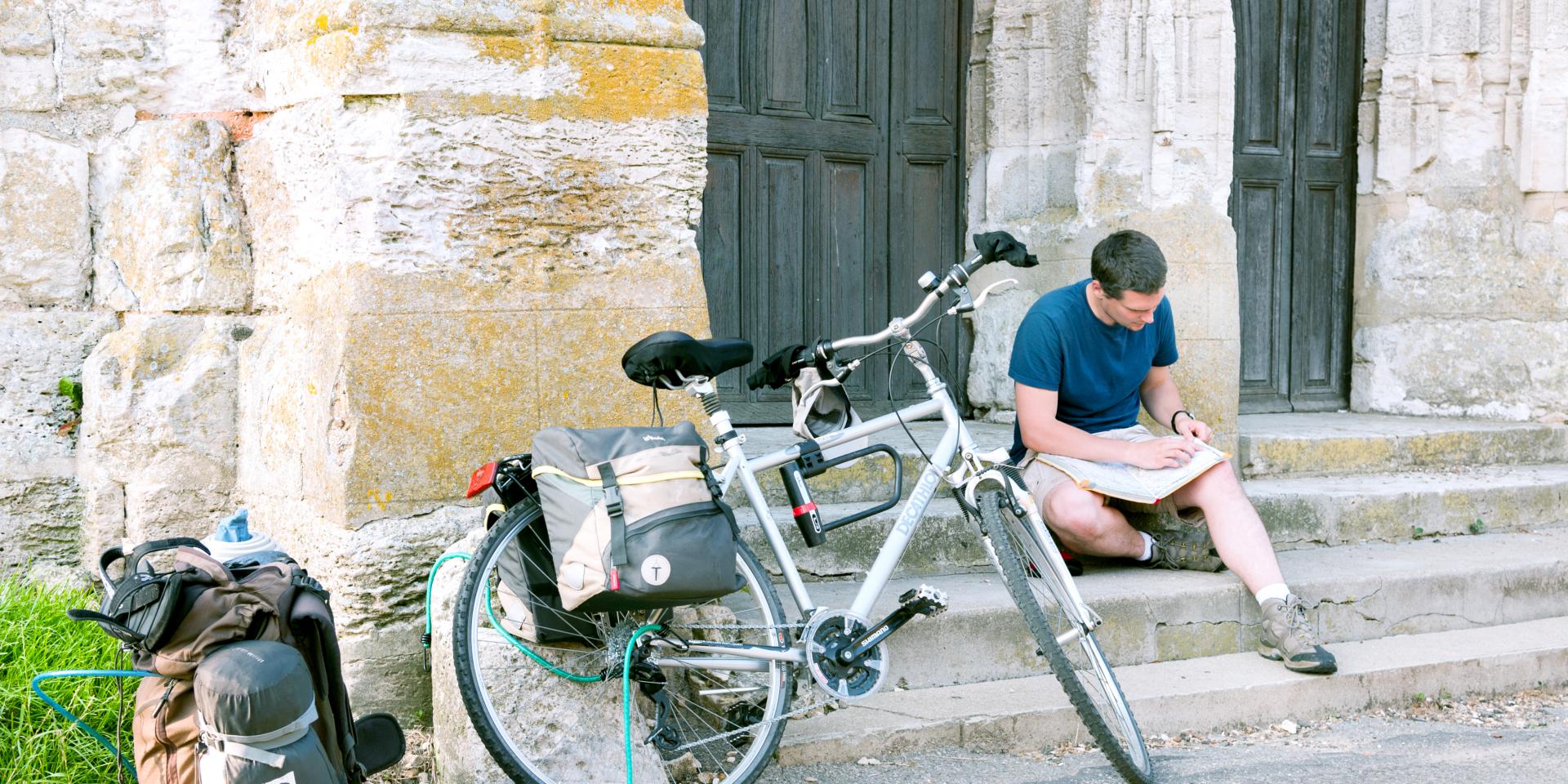 Tourisme à vélo au Mesnil-Jourdain