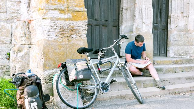 Tourisme à vélo au Mesnil-Jourdain