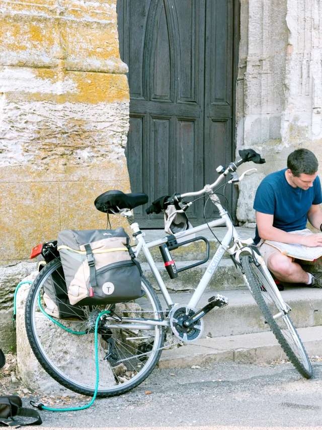 Tourisme à vélo au Mesnil-Jourdain