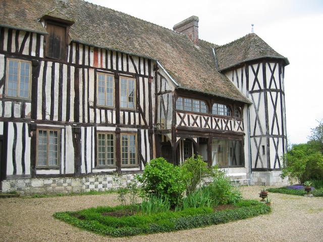 photo du Manoir D'Hellenvilliers, manoir Normand à Colombage à le Mesnil Jourdain