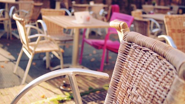 Terrasse d'un café